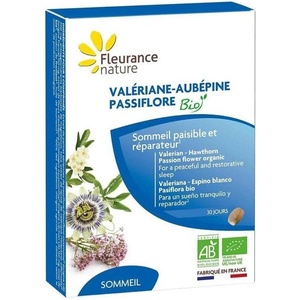 Fleurance Nature Био валериана, пасифлора и глог, 60 таблетки, Fleurance Nature (192606 (59260) FN)