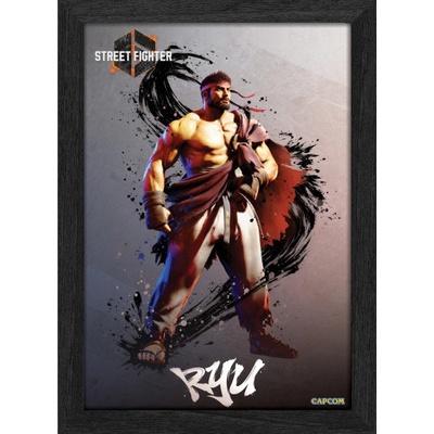 Pixel Frames PLAX Street Fighter 6: Ryu 25x30