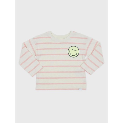 Бебешка тениска Gap × SmileyWorld® GAP GAP | Byal | Момичешки | 80