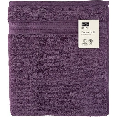 F&F Home Super Soft purple uterák 50 x 90 cm