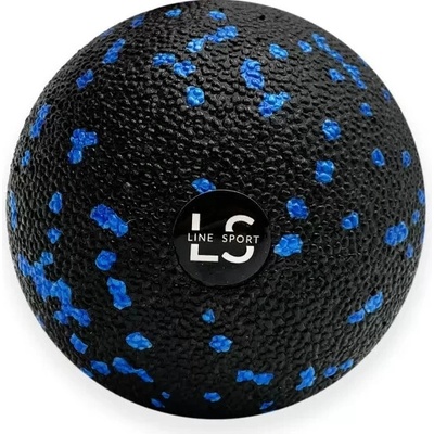 Line Sport Masážna loptička - 8 cm - modrá