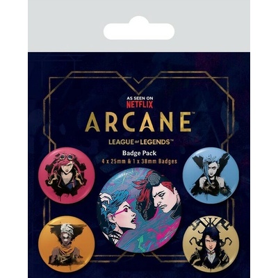 Odznaky set Arcane