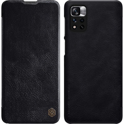 Nillkin Флип-кейс Nillkin Qin за Xiaomi Redmi Note 11 Pro+/Redmi Note 11 Pro/Mi11i HyperCharge, Черен (6902048234963)