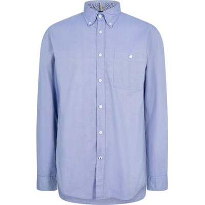 HUGO BOSS Риза с дълъг ръкав Boss Men's Long Sleeve Oxford Shirt - Open Blue