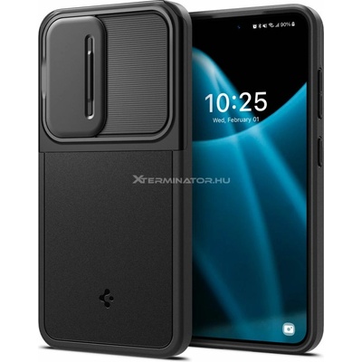 Samsung Spigen Samsung Galaxy S24 Ultra Optik Armor черен калъф