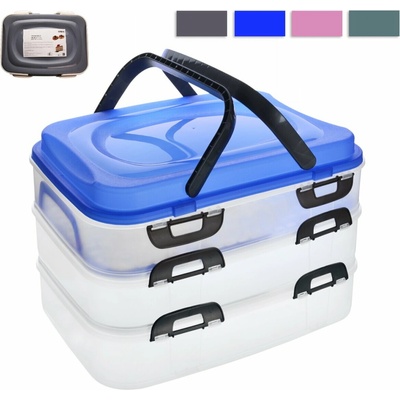 ORION Box PIKNIK 3 patra s uchy, barvy mix