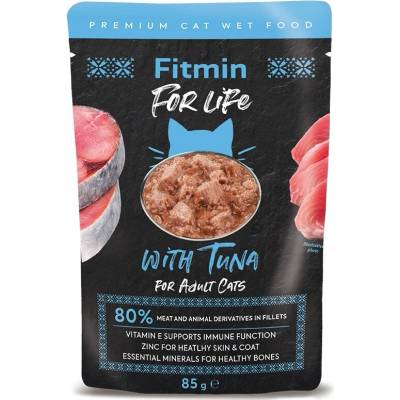 Dibaq Fitmin cat For Life pouch adult tuna 85 g