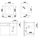 Image 1 of BLANCO SUBLINE 400-U (523431)