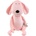 Balibazoo Мека играчка за гушкане Bali Bazoo - Dog, 58 cm, розова (111061)