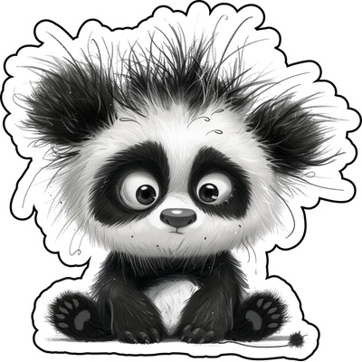 Pískacia koženková nášivka Koženková pískacia nášivka Strapatá panda Velkost: PÍSKLE! malé