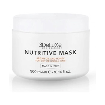 3DeLuxe Nutritive mask 3deluxe ПОДХРАНВАЩА ВЪЗСТАНОВЯВАЩА МАСКА ЗА КОСА 300мл