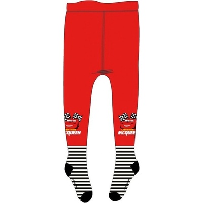 E plus M chlapecké punčocháče Auta / Blesk McQueen červená