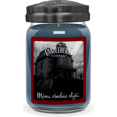 Candleberry Candle Máma všechno slyší 624 g