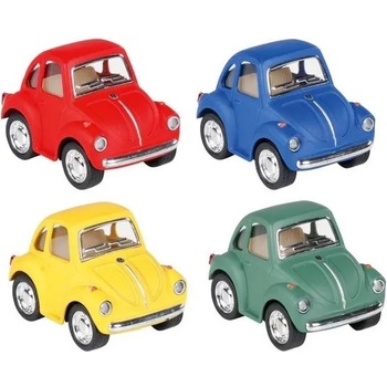 Goki Метален автомобил Goki - Volkswagen Classical Beetle, асортимент (12303)