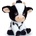 Keel Toys Екологична плюшена играчка Keel Toys Keeleco - Крава, 18 cm (SE6703)