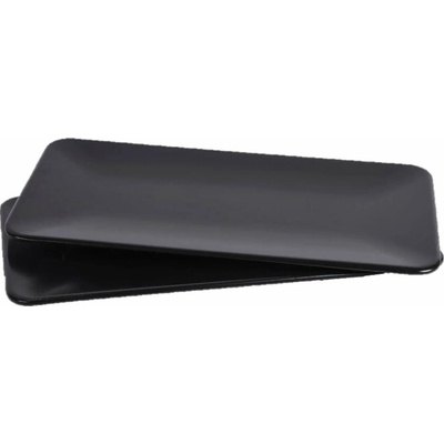 Hermia Čierne taniere z kameniny v súprave 2 ks