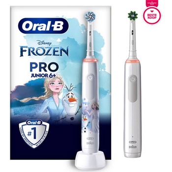 Image 1 of Oral-B Pro 3 3000 White+Junior Frozen