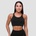 GymBeam Спортен сутиен за бягане Pulse Black XS