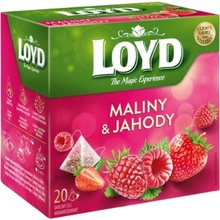 Loyd pyramida Maliny a Jahody 20 x 2 g