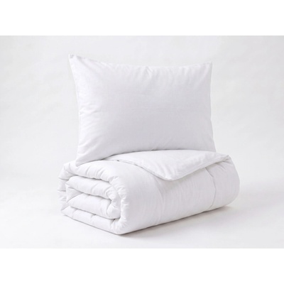 Brotex Obliečky bavlna UNI Biela hotelový uzávěr 140x200 70x90