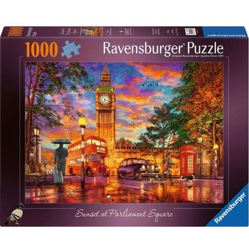 Ravensburger Пъзел Ravensburger - Залез на площада на Парламента, 1000 части (12000184)