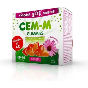 Cem-m Gummies Imunita 120 želatínových tabliet