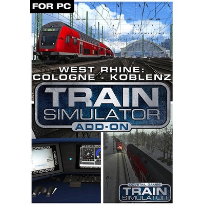 Dovetail Games Train Simulator West Rhine Cologne-Koblenz Route Add-On DLC (PC)