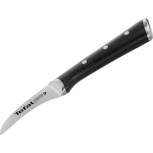 Tefal - Нож за изрязване ICE FORCE 7 см, неръждаема стомана, хром/черен (GS0154)