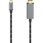 Hama Кабел USB-C мъжко - HDMI мъжко, Ultra-HD 8K@60Hz, 1.5м (HAMA-200509) - xtreme