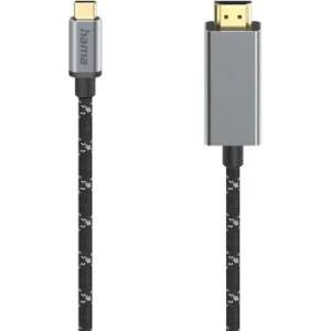 Hama Кабел USB-C мъжко - HDMI мъжко, Ultra-HD 8K@60Hz, 1.5м (HAMA-200509) - xtreme