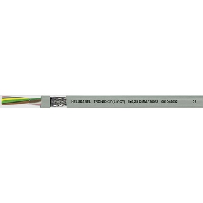 Helu 16027 dátový kábel LiYCY 3 x 0.75 mm² sivá 100 m