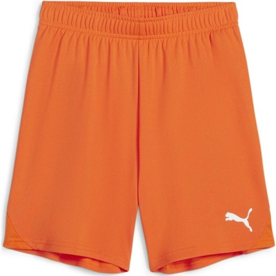 Puma teamGOAL Shorts Jr oranžová