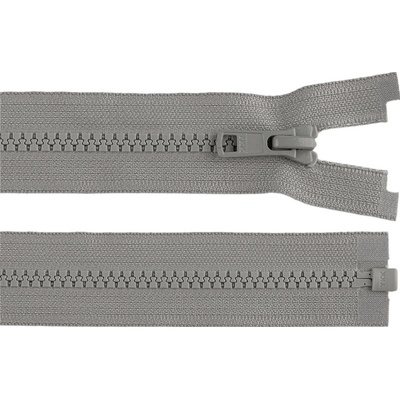 Kostěný zip YKK No 5 délka 60 cm bundový, malé, 135 šedá
