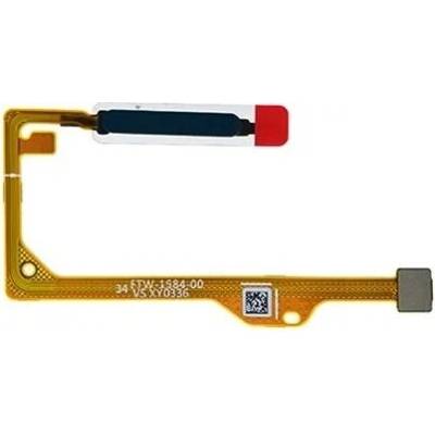 Huawei P Smart (2021) - Senzor Otisku Prsta + Flex Kabel (Crush Green) - 23100614 Genuine Service Pack, Crush Green