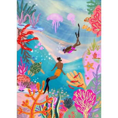 Pieces & Peace - Puzzle Wild Swimming - 500 piese