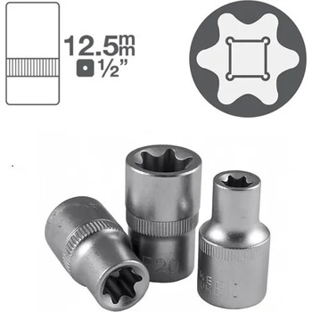 Image 1 of BGS technic Къси Е-вложки на база 1/2" от 1.80лв