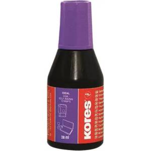 KORES Мастило за печати, 28 ml, KORES, лилаво 71348 (71348)