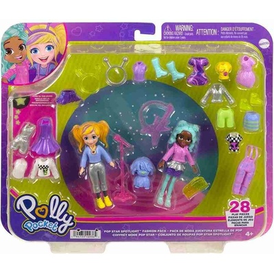 Mattel Polly Pocket Pop Star Spotlight Fashion Pack