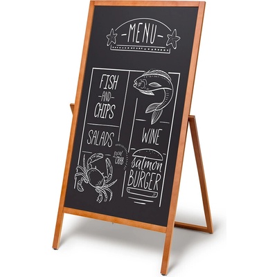 A-Z Reklama CZ Dřevěné popisovatelné áčko Flip 62 x 114 cm