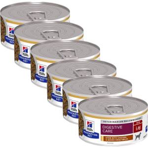 Hill's Hill s Prescription Diet i/d Stew Mini Грижа за храносмилането консерви за кучета 6 x 156 г