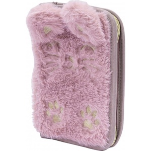 Astra Единичен несесер, Astra, С аксесоари ASTRABAG Пухкаво коте, AC11, 20 х 14 х 3, 5 см
