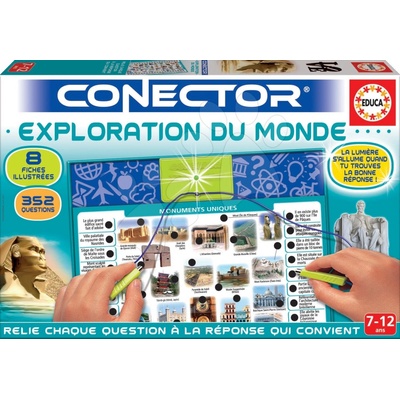 Educa Conector Exploration Du Monde francúzsky 352 otázok