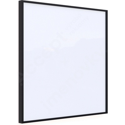 ACCEPT Dveřní tabulka Plato X 148 x 148 mm černá tabulka