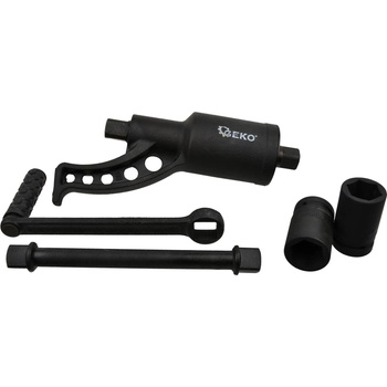 GEKO Ключ за колела + удължители 32 мм, 33 мм g10072 (g10072)