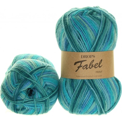 Drops Fabel print 340