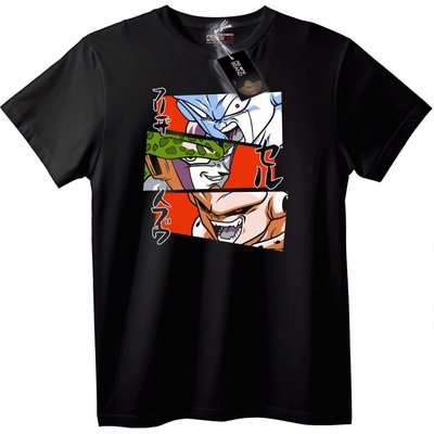 NOONEBRAND Тениска Dragon Ball Z Злодеи - XXS, Black