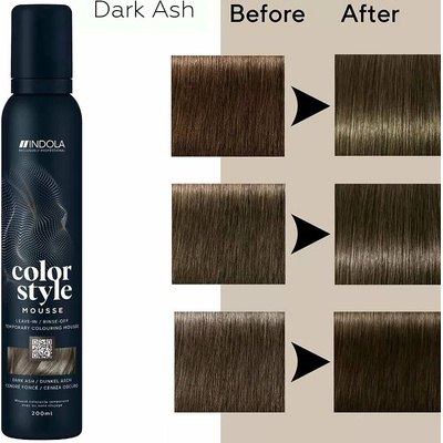 Indola Indola Color Style Mousse dark ash 200 ml