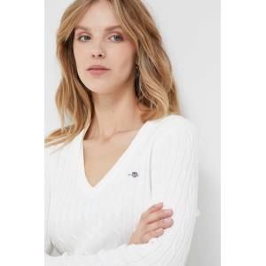 Gant пуловер дамски с памук (4800101) - answear - 234,50 лв
