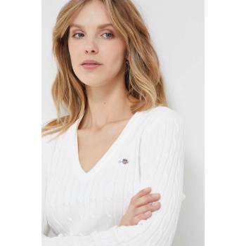 Gant Пуловер Gant дамски в бяло от лека материя (4800101)