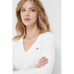 Gant пуловер дамски с памук (4800101) - answear - 234,50 лв